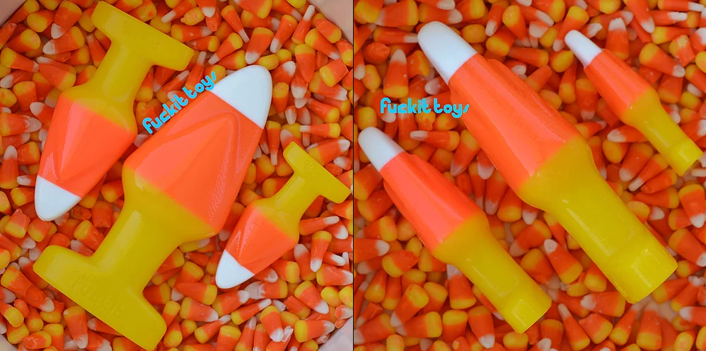 Images of Funkit Toys Candy Corn Butt Plug