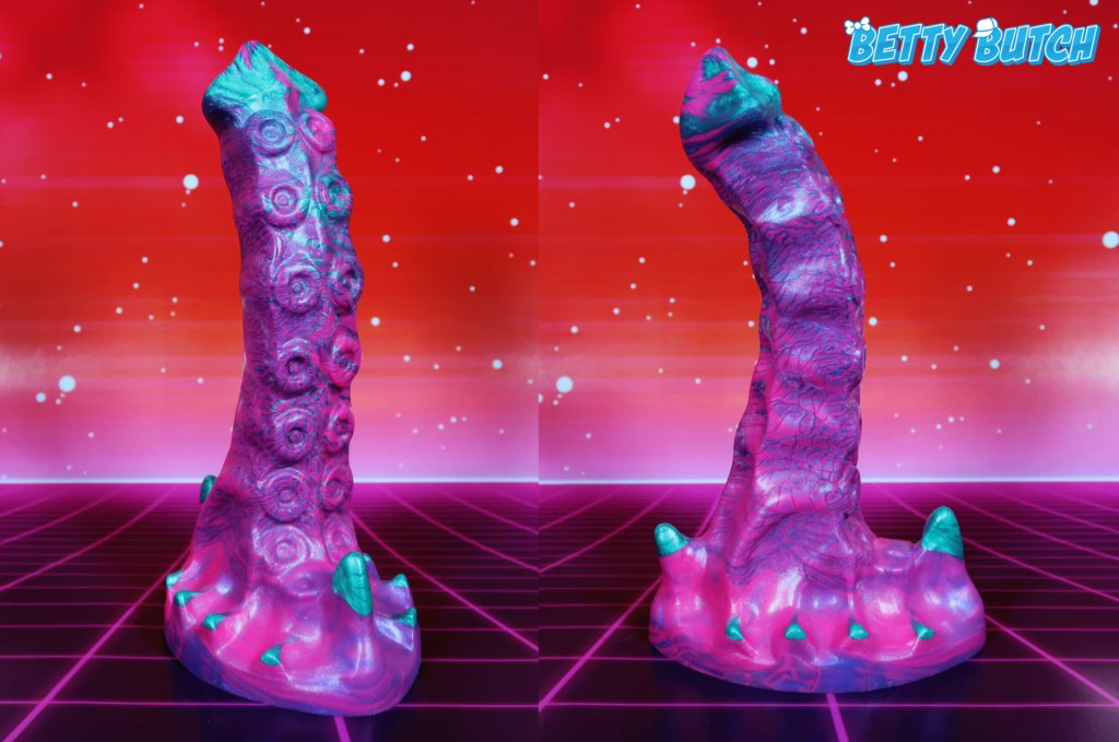 Tenticle Lesbian Dildo Porn - Review: Xenuphora Alien Tentacle Silicone Dildo by Uberrime - Betty Butch